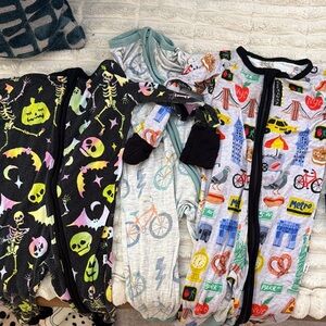 Colorful Baby Sleepers Set